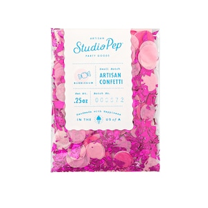 Bubblegum Confetti - Handmade with Happiness® in the USA - Pink Confetti - Mix & Match Confetti