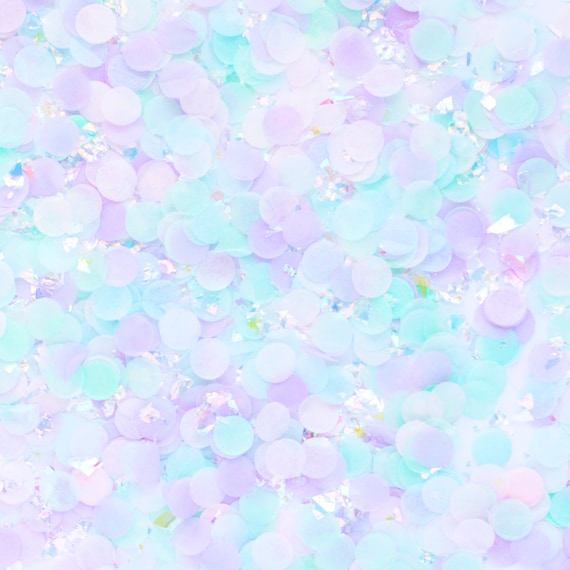 Mermaid Artisan Confetti, Mermaid Party, Under the Sea Party, Party Decor - Mermaid Confetti Il_570xn
