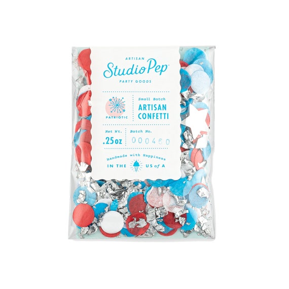 Patriotic Confetti - Memorial Day Confetti Decorations, Fourth of July Party Decorations, Red White and Blue Il_570xn