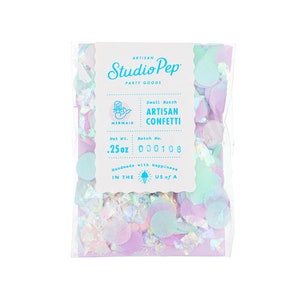 Mermaid Confetti, Mermaid Birthday, Mermaid Party, Party Decor, Under the Sea Baby Shower, Little Mermaid - Mermaid Confetti