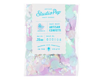 Mermaid Confetti, Mermaid Birthday, Mermaid Party, Party Decor, Under the Sea Baby Shower, Little Mermaid - Mermaid Confetti