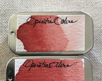 Opuntia Ochre Watercolor