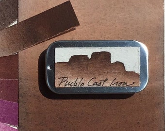 Pueblo Cast Iron Watercolor