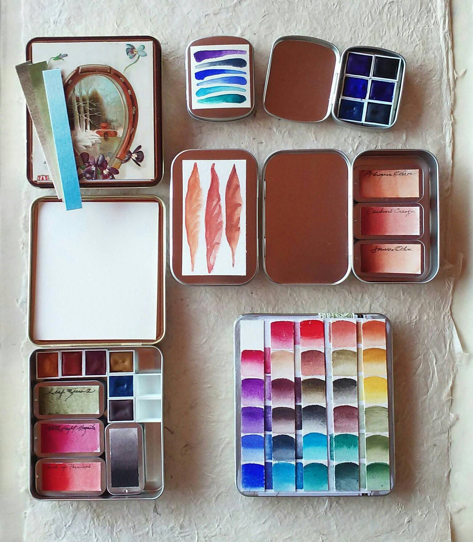 Watercolor Half Pans Create Your Own Palette Your Way prices are 11.50
