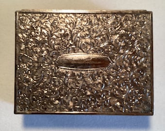 An Antique Silver plate Box