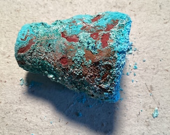 Verdigris Paint Specimens