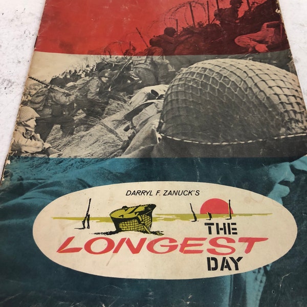 The Longest Day Japanese Promotional Movie Book