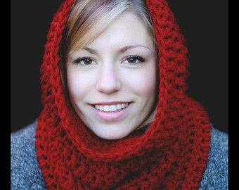 Crochet Hooded Cowl Pattern