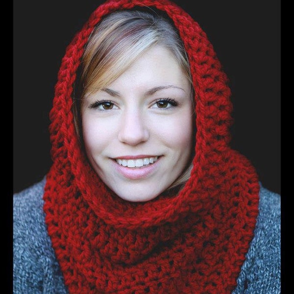 Crochet Hooded Cowl Pattern