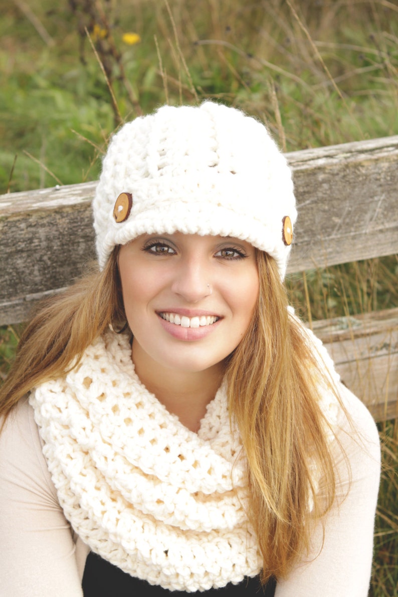 Brooklyn Chunky Newsboy Cap Pattern Etsy Canada