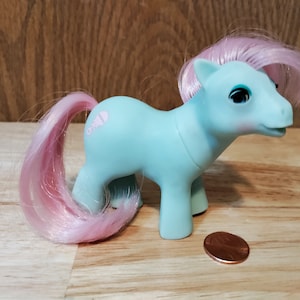 Vintage My Little Pony Baby Cuddles G1 - Hasbro 1985