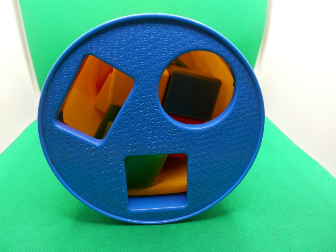 Fisher Price Baby First Blocks Shape Sorter Toy 414 With All Etsy