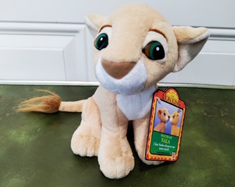 Vintage Mattel Sweetheart Nala Plush girl Lion from the Lion King with original tag. 1993