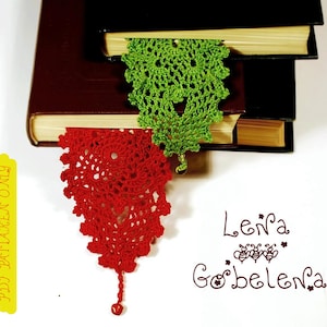CROCHET PATTERN * Lace Bookmark * Instant PDF Download