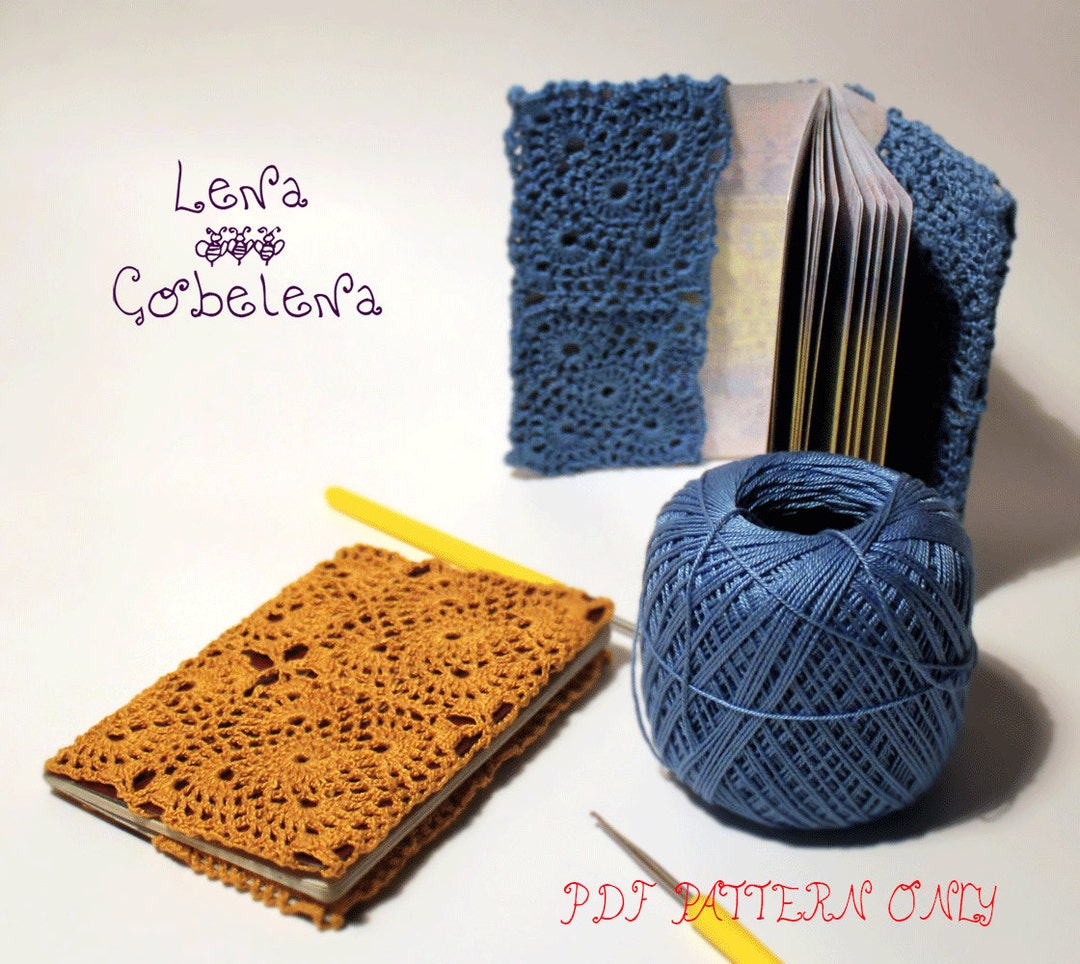 かぎ針編みパターン * レースパスポートカバー * インスタントPDF