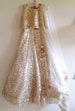 Sequin lehenga and gold sequin blouse in custom colors 