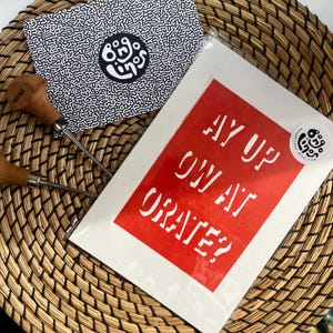 Gravure Stokie Lino : « Ça y est, chez Orate ? - Art de Stoke on Trent
