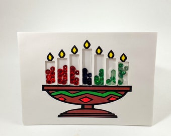 Kwanzaa Shaker Card