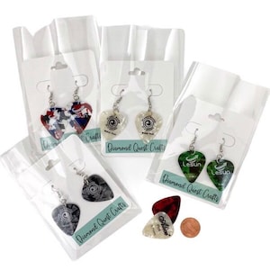 Guitar Pick Earrings