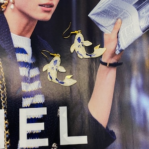Koi Fish earrings