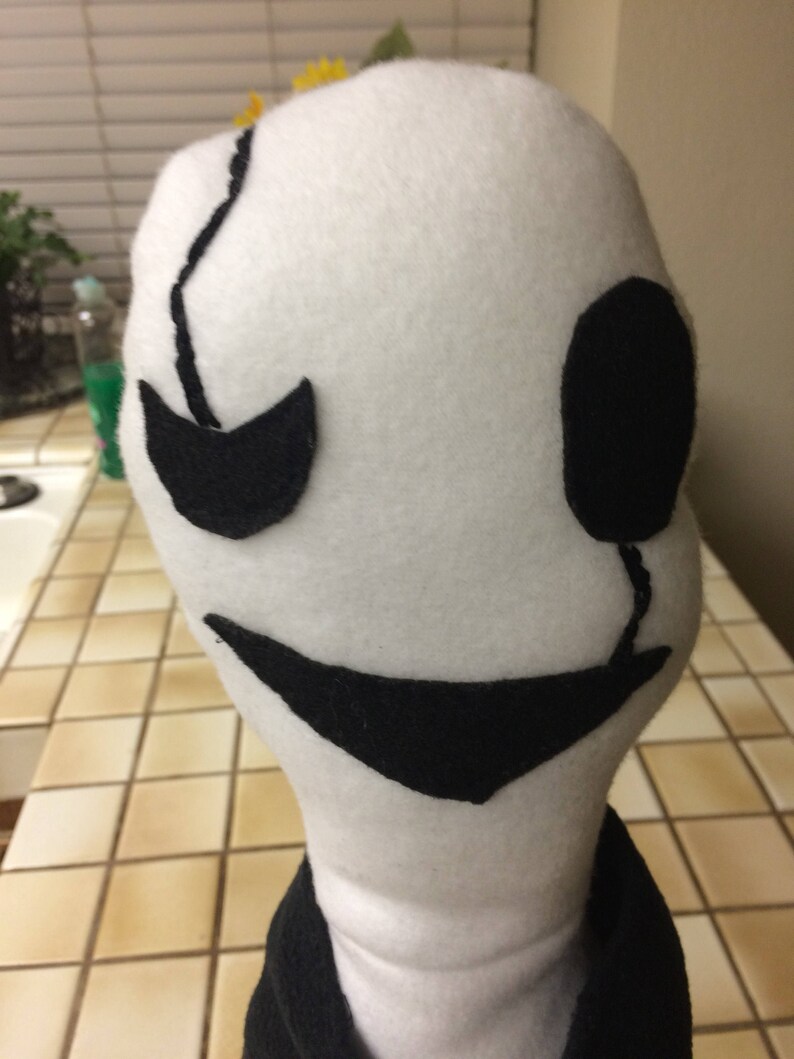 Undertale WD Gaster plush Etsy