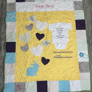 Custom Memory Quilt | Personalized Keepsake for Special Occasions | Handcrafted with Love