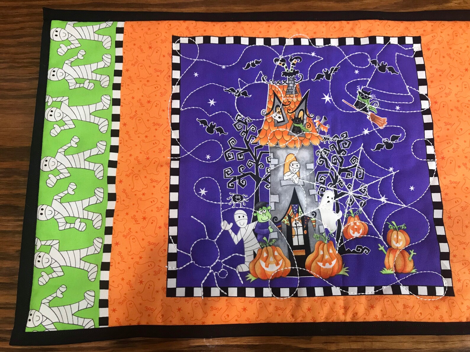 Glow in the Dark Table Runner/halloween Table Runner/fall Etsy