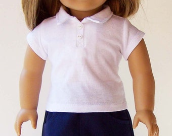 Polo Shirt for 18 inch dolls