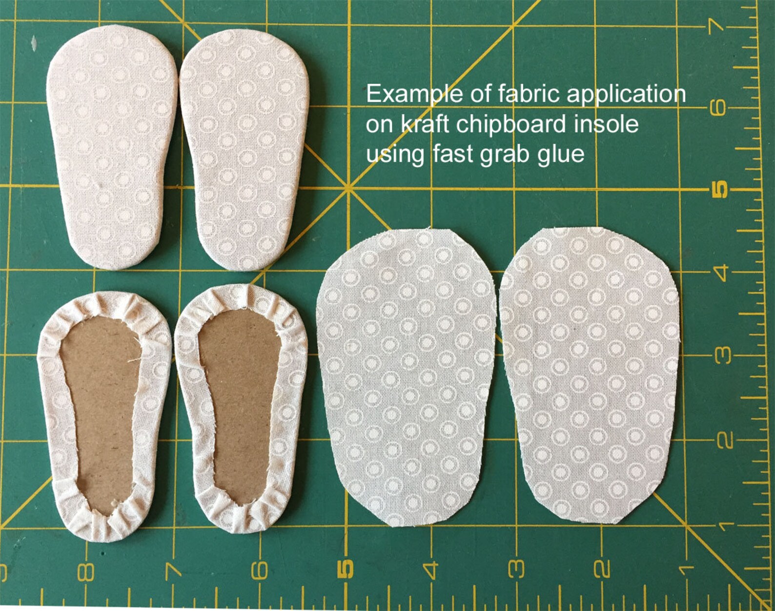 Shoe Sole Kit for 6 Pairs to Fit 18 Doll Shoes Etsy