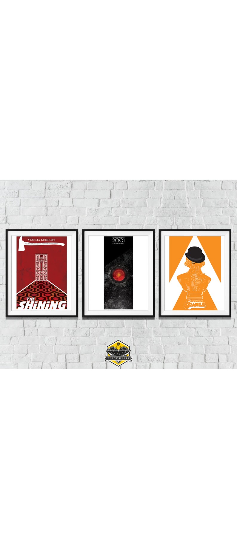 Stanley Kubrick Fanart Movie Poster Collection 2001 A Etsy