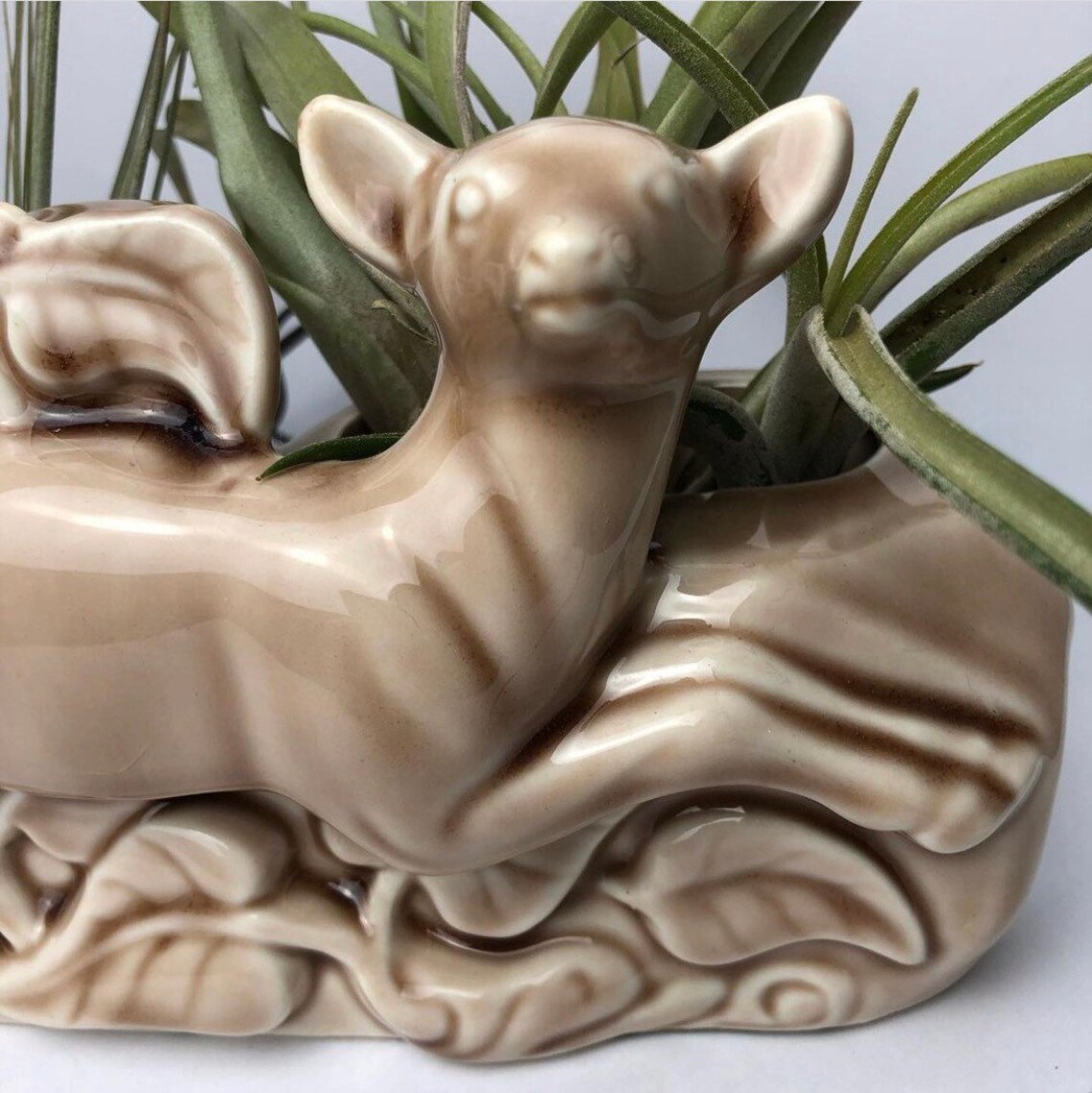 1950s mid century McCoy pottery ceramic vintage beautiful deer Etsy