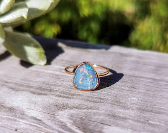 Dendritic Opal Copper electroformed ring #1 Available #2 /& #3 Sold Out