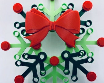 Lego Themed Wreath