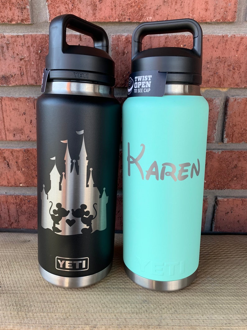 Laser Etched Yeti Rambler Bottles Etsy