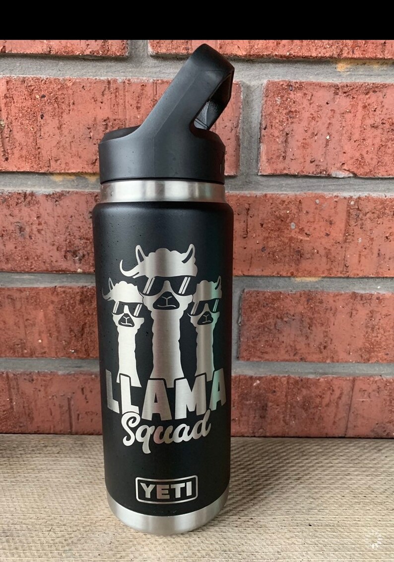 Laser Etched Yeti Rambler Bottles Etsy