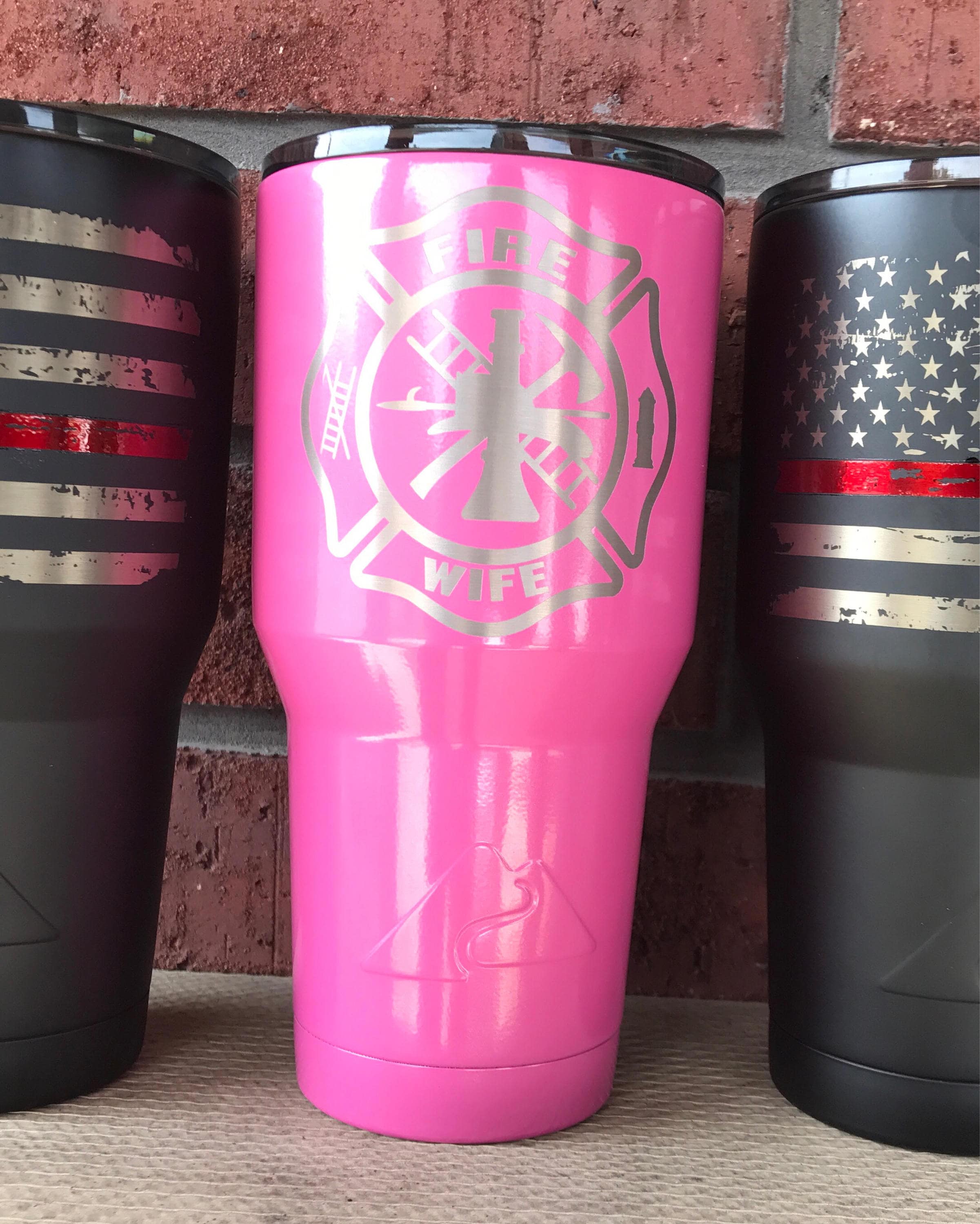 etching powder coated yeti