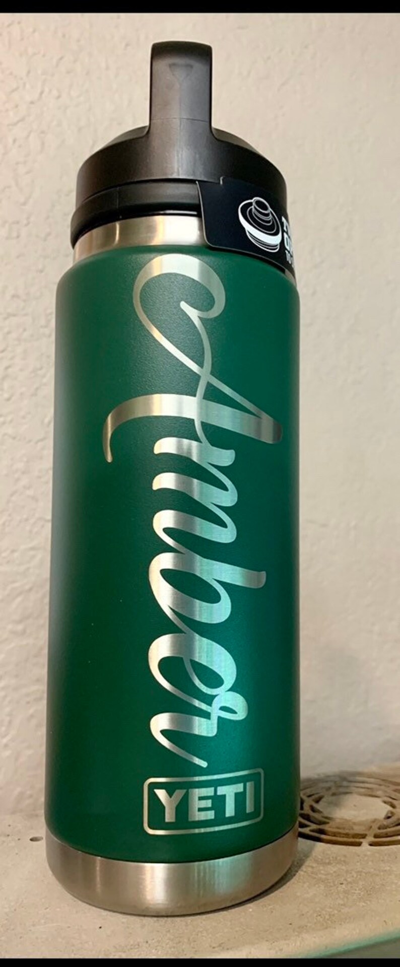 Laser Etched Yeti Rambler Bottles Etsy