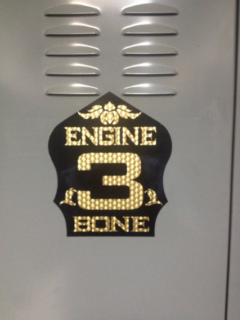 Firefighter Helmet Shield Custom Decal. Etsy