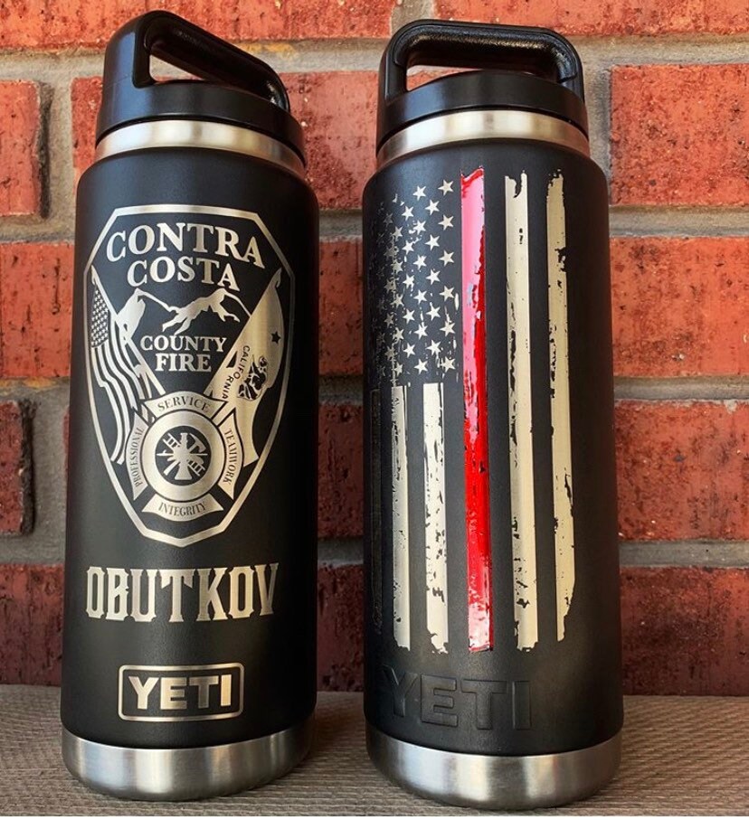 Thin Line Pre-Coated Yeti Bottle