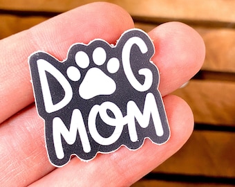 Itty Bitty Dog Mom Vinyl Sticker | Laptop and Water Bottle Sticker Decal