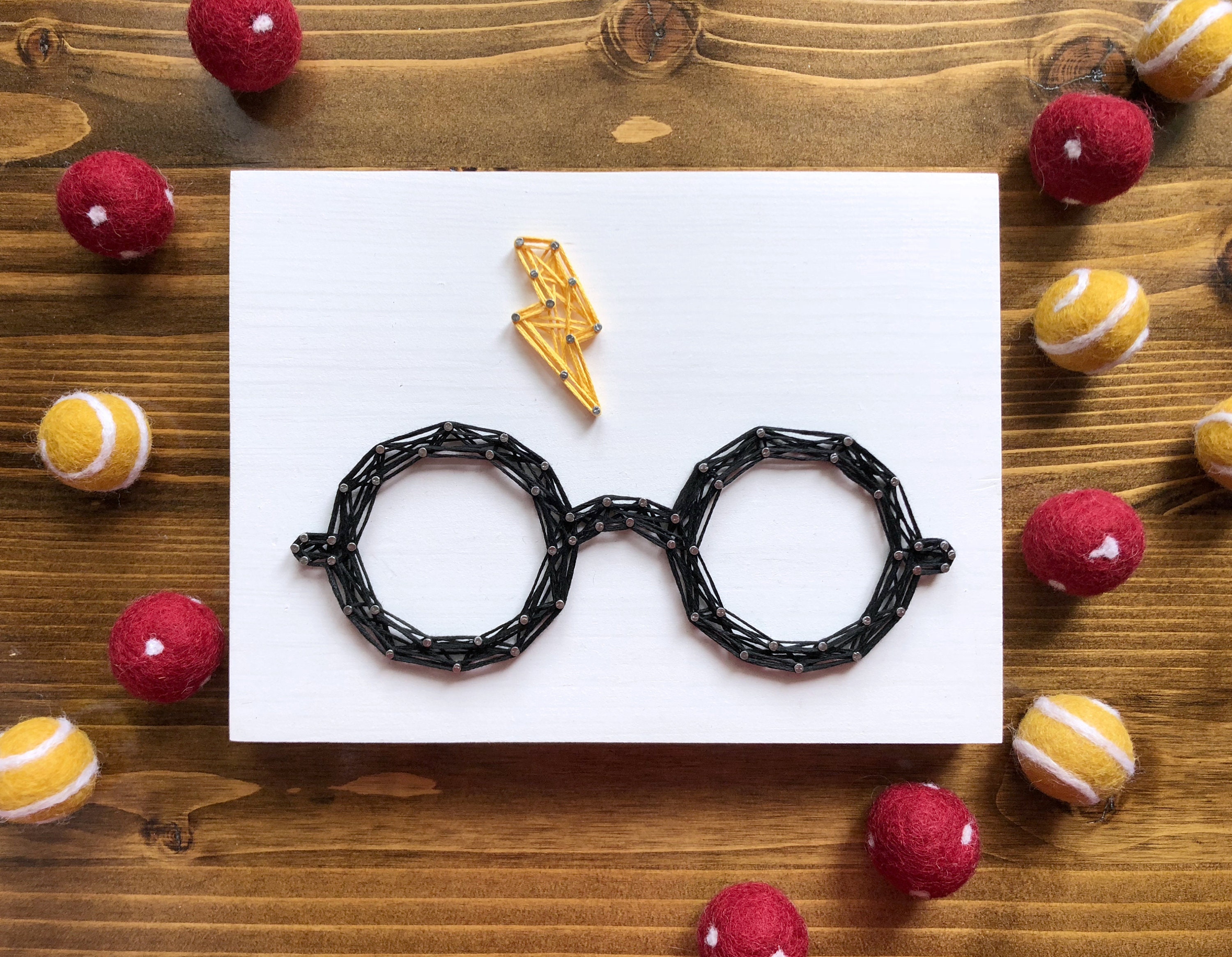 MADE TO ORDER String Art Harry Potter Inspired Glasses Etsy