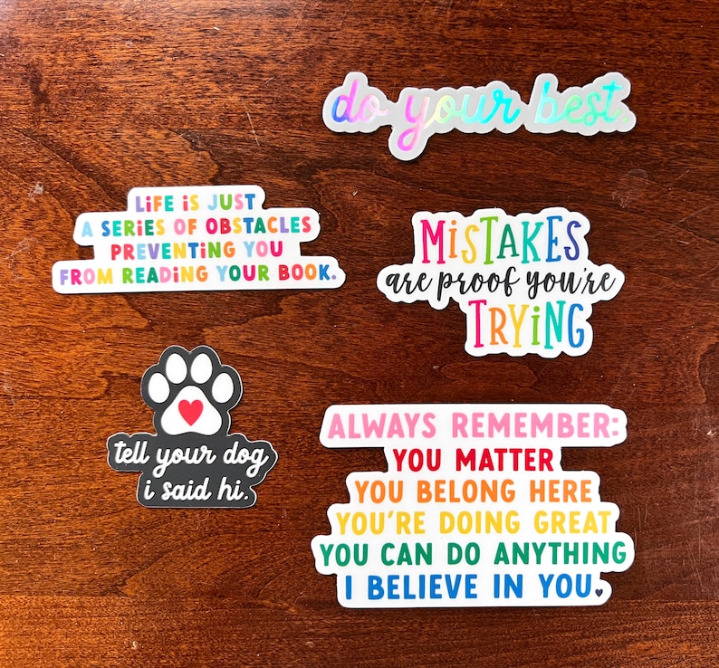 Always Remember I Believe in You Vinyl Sticker | Affirmation ...