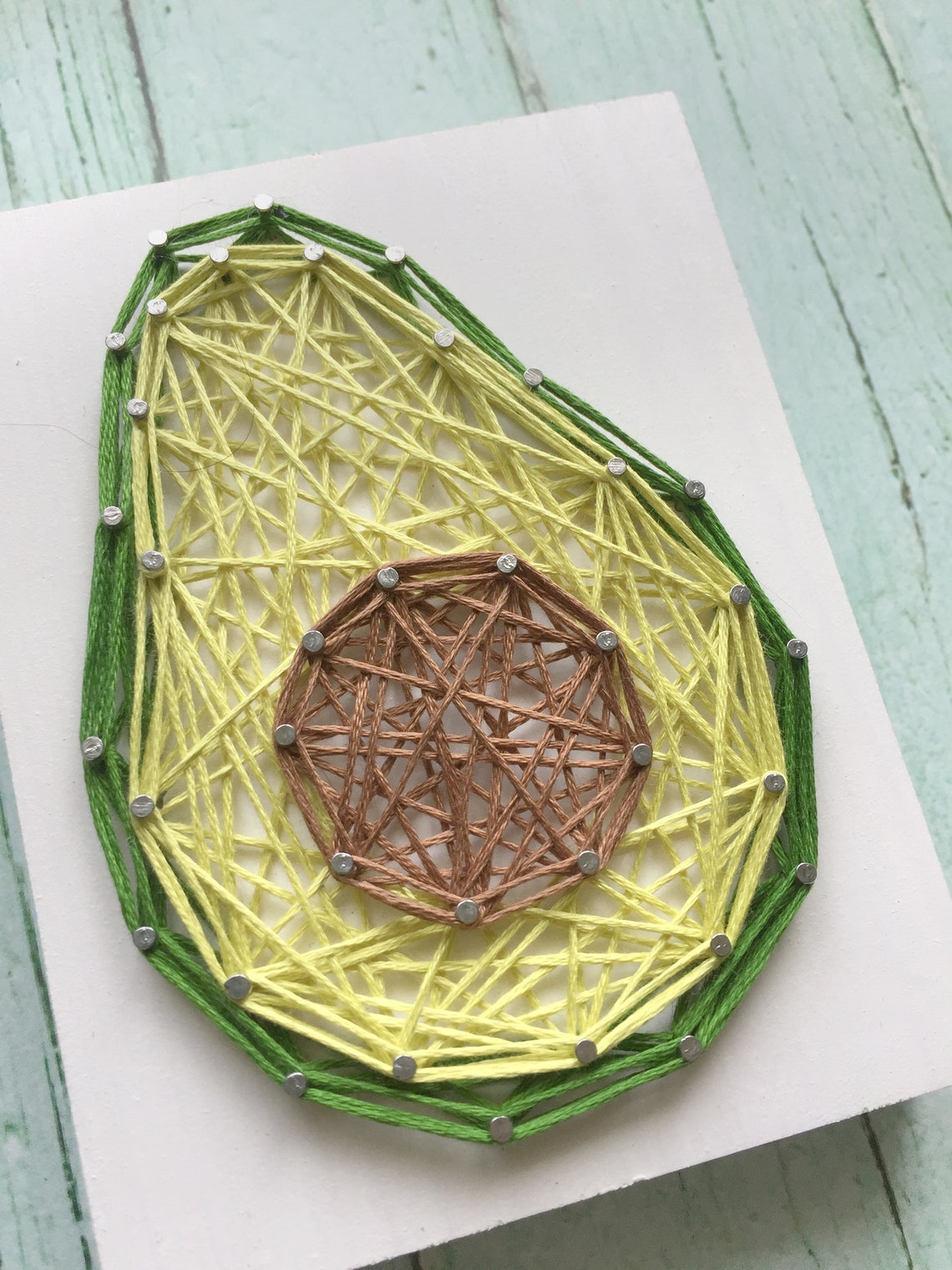MADE TO ORDER String Art Mini Avocado Sign Etsy