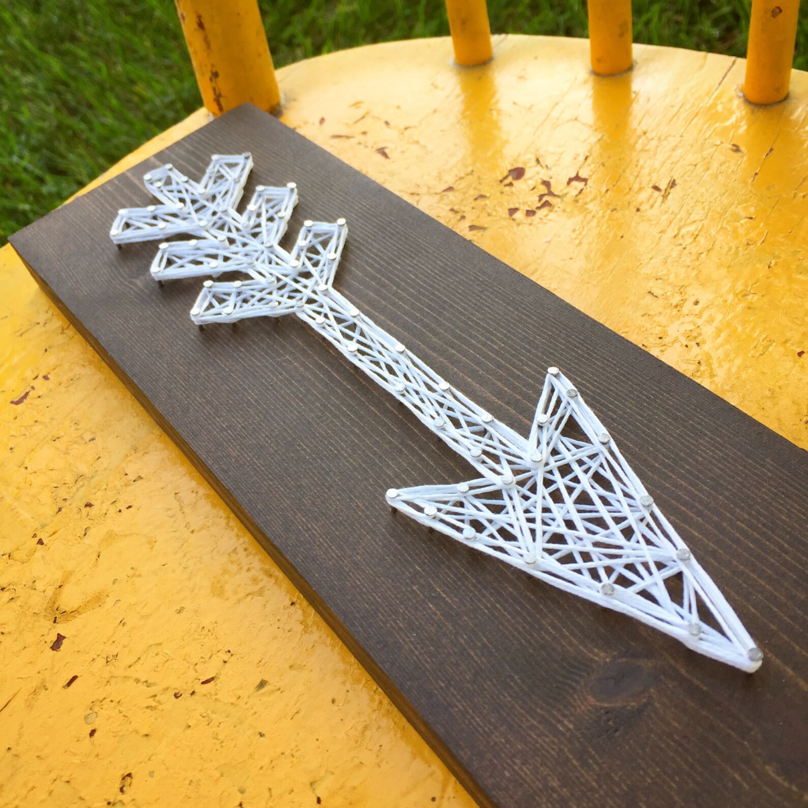 MADE TO ORDER String Art Mini Arrow Sign - Etsy