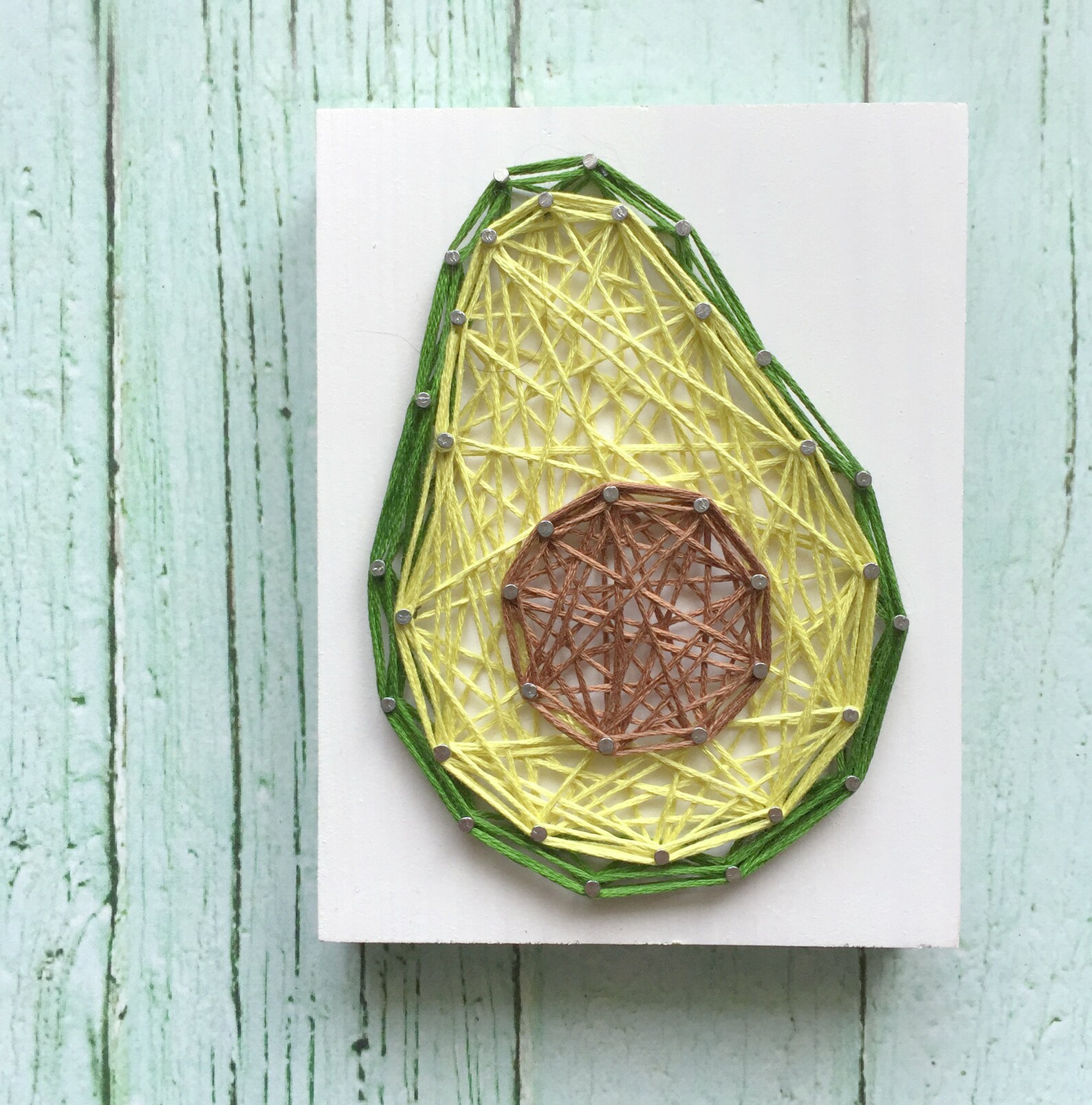 MADE TO ORDER String Art Mini Avocado Sign Etsy