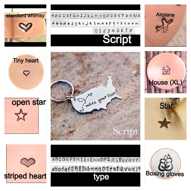 CUSTOM State Map Keychain Choose Your Locations With Plane Etsy