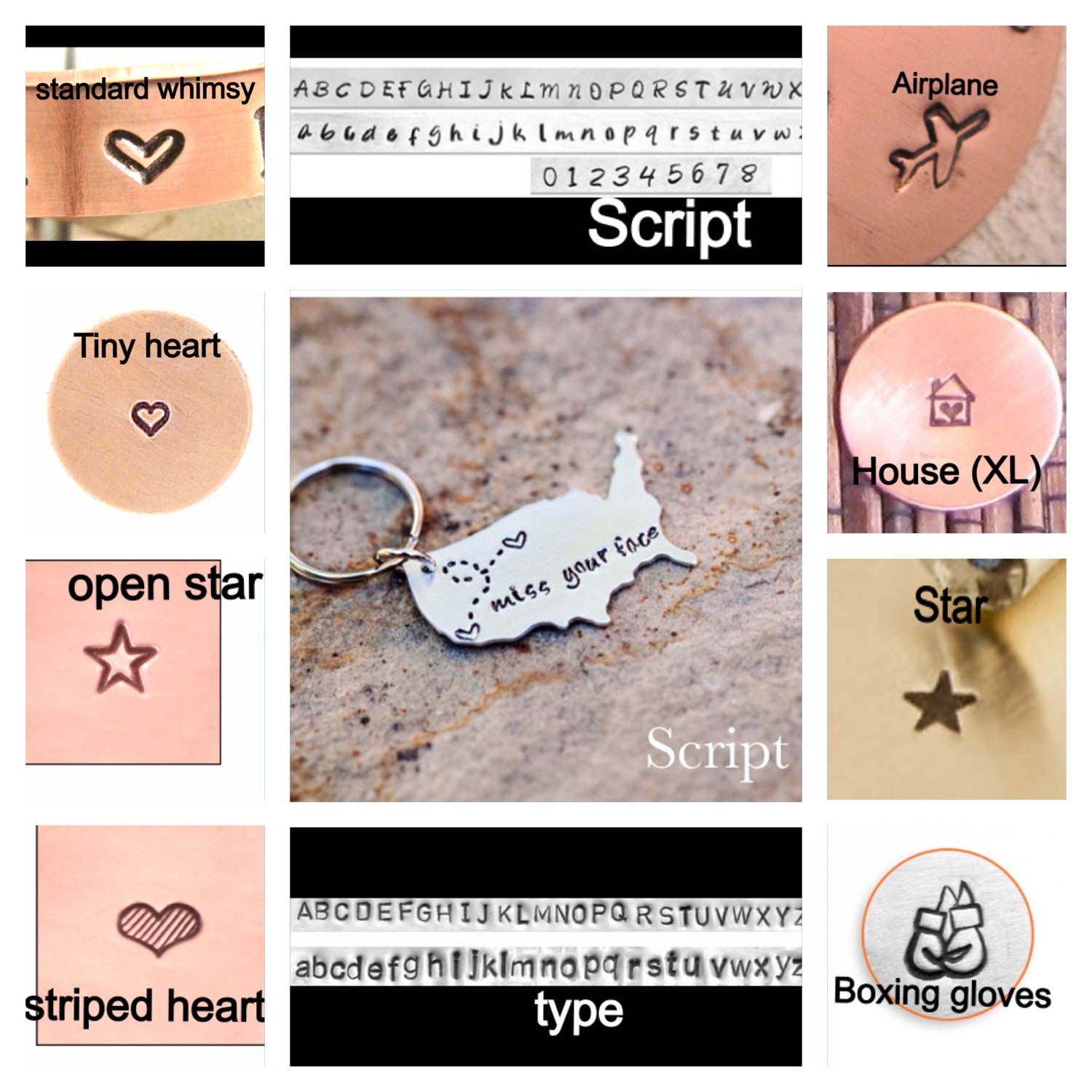 CUSTOM State Map Keychain Choose Your Locations With Plane Etsy