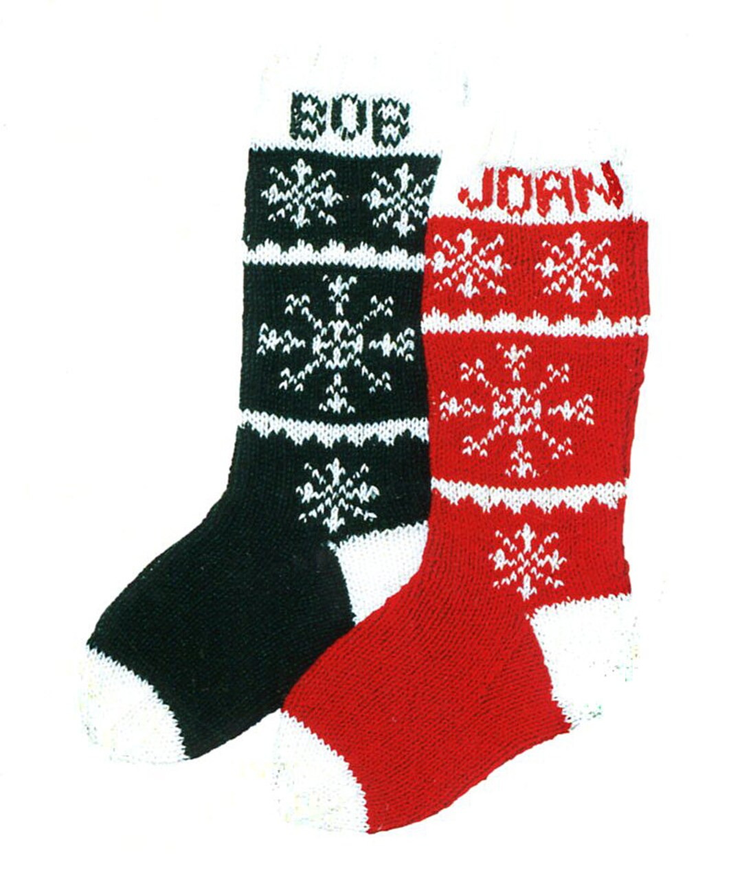 Custom Snowflake Stocking - Etsy
