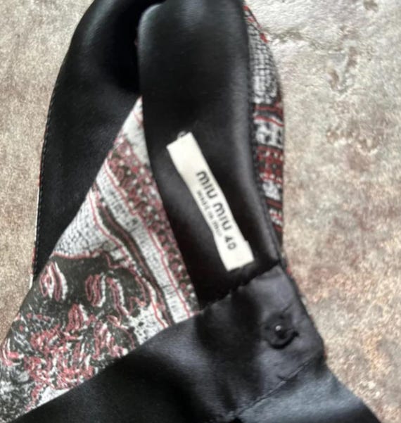 Abito Miu Miu in seta Y2k - image 7