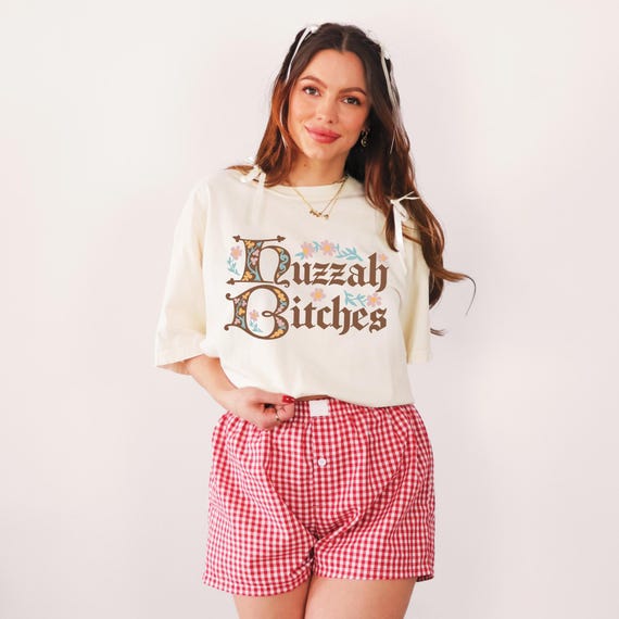 Huzzah Funny Comfort Color T-Shirt: Available In Plus Sizes, Medieval